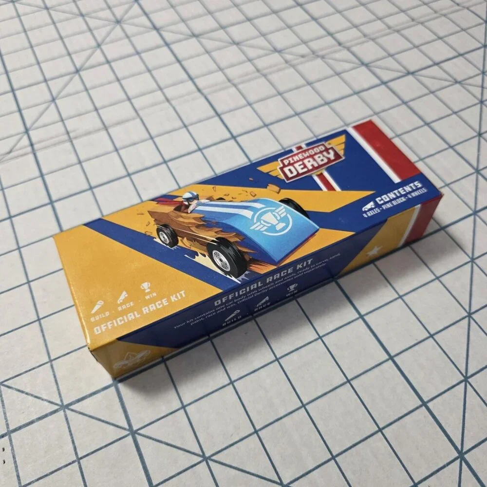 Official Pinewood Derby Car Kit – Boy Scouts of America NIB